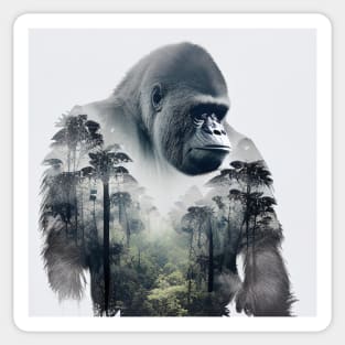 Gorilla Nature Outdoor Imagine Wild Free Sticker
